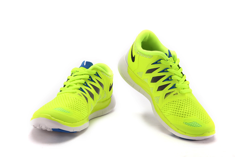 nouvelle Nike Free 5.0 femmes jaune noir (4)